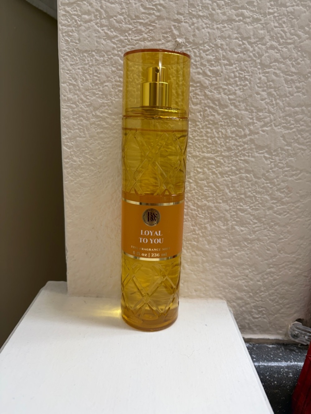 Bath & Body Works Loyal To You Fine Fragrance Mist in Yellow/Gold Bottle